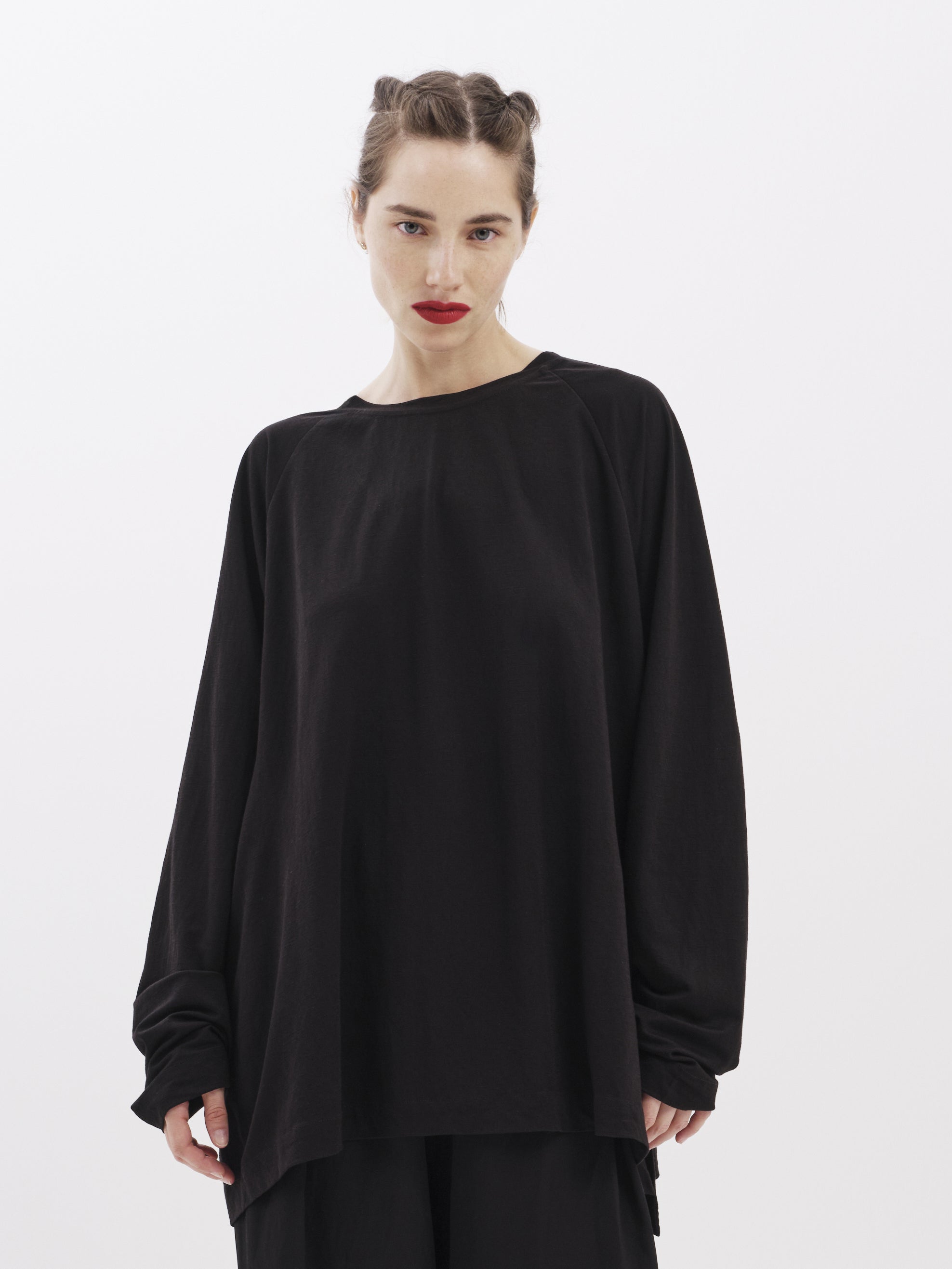 Jersey Top with Ribbon Back