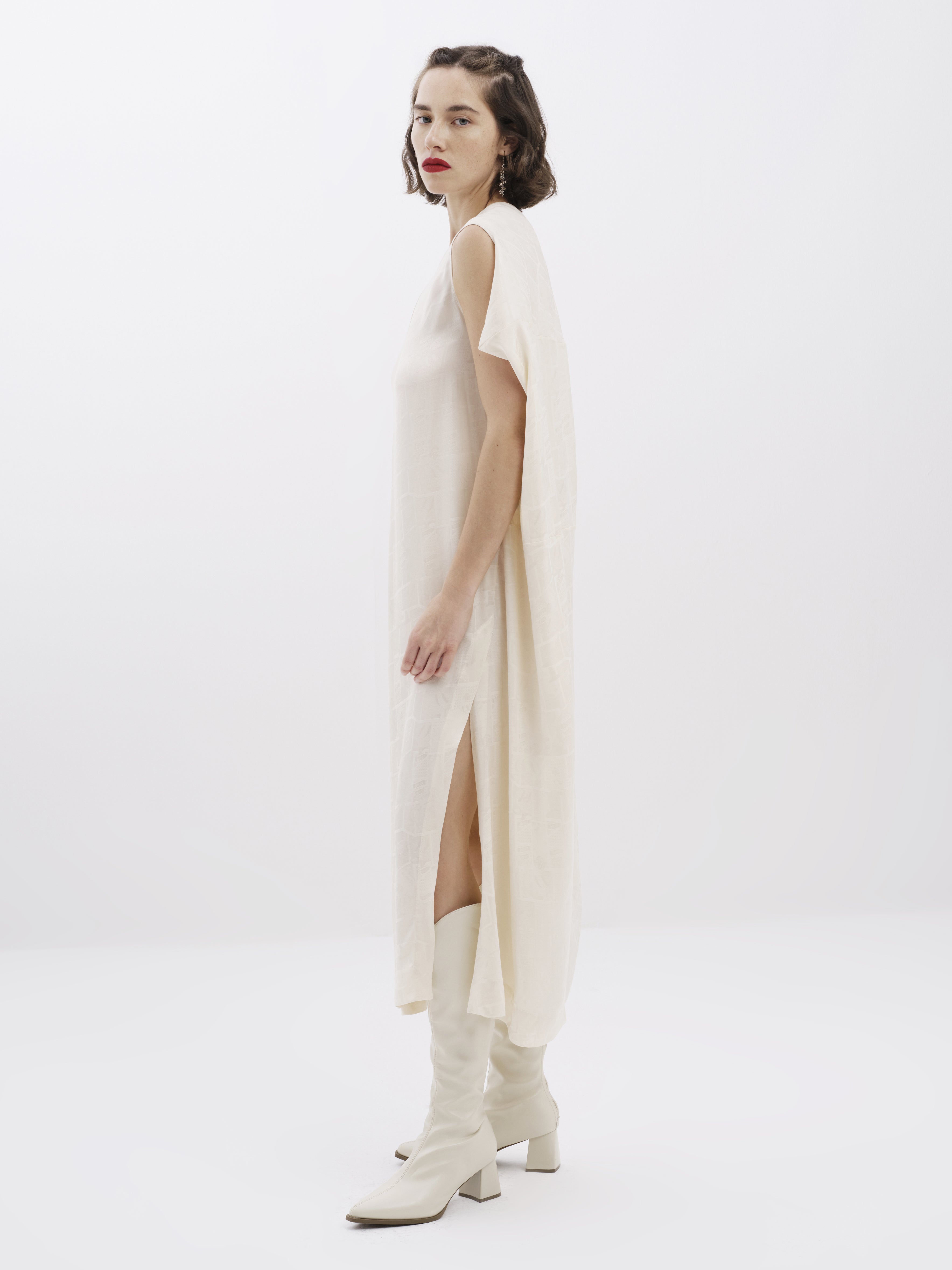 Asymmetrical Linen Dress