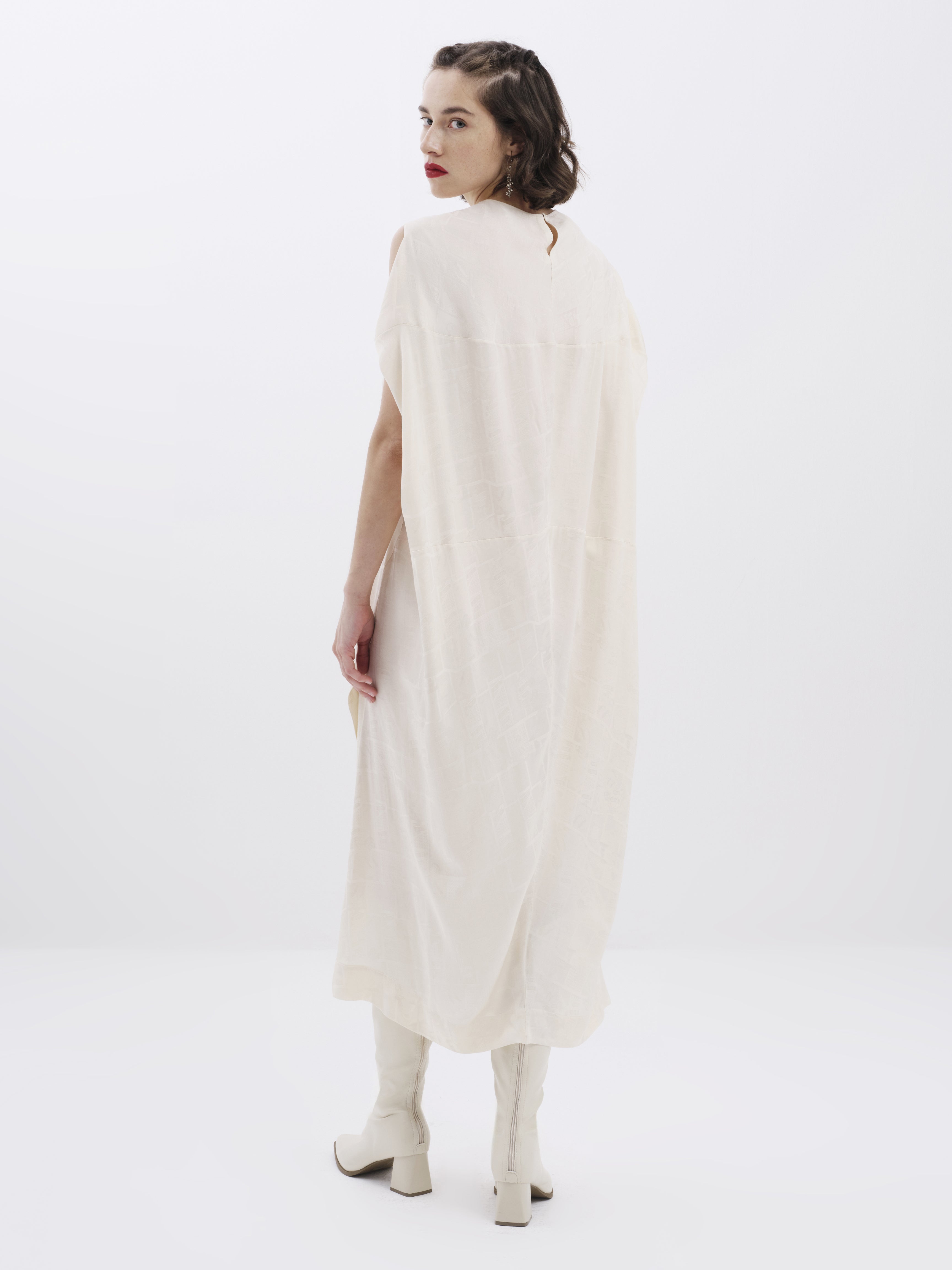Asymmetrical Linen Dress