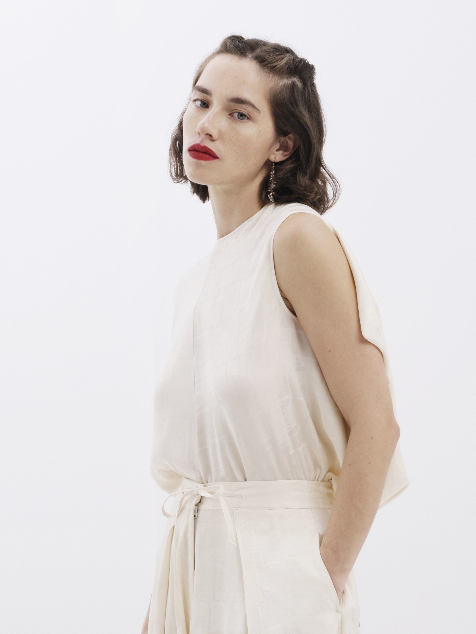 Tencel Linen Short Top