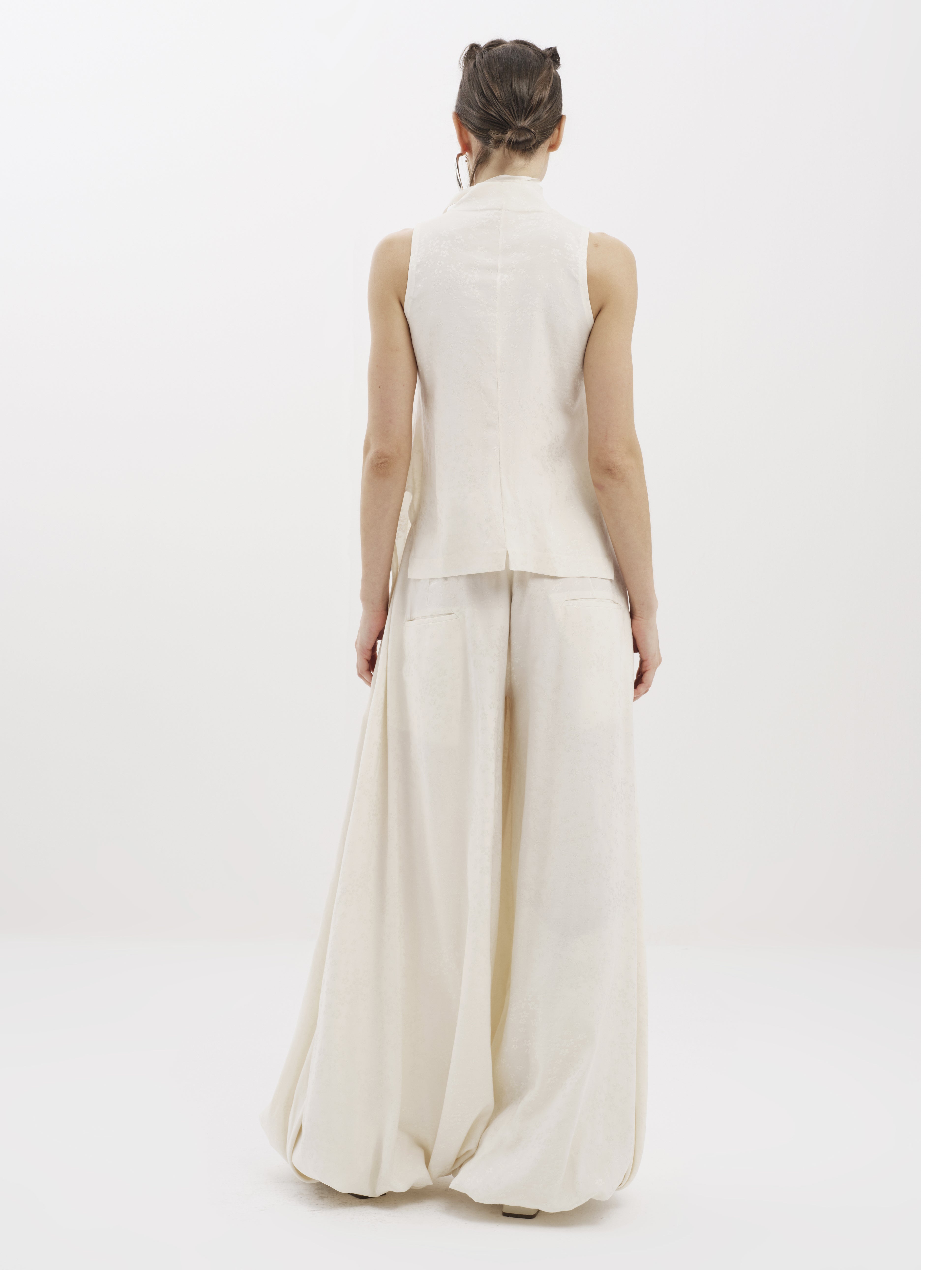 Jacquard Top-Pants Set