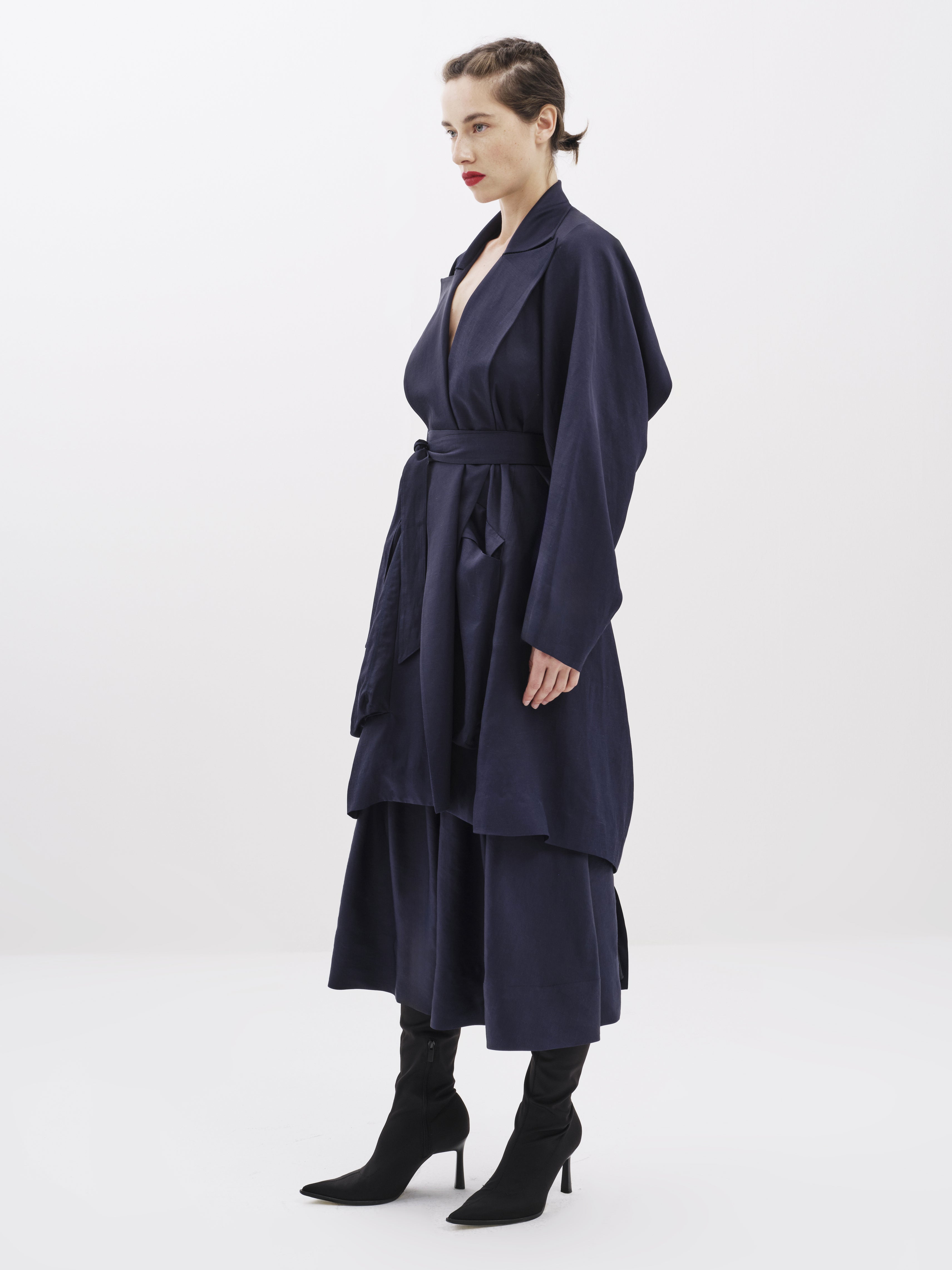 Draped Back Jacket