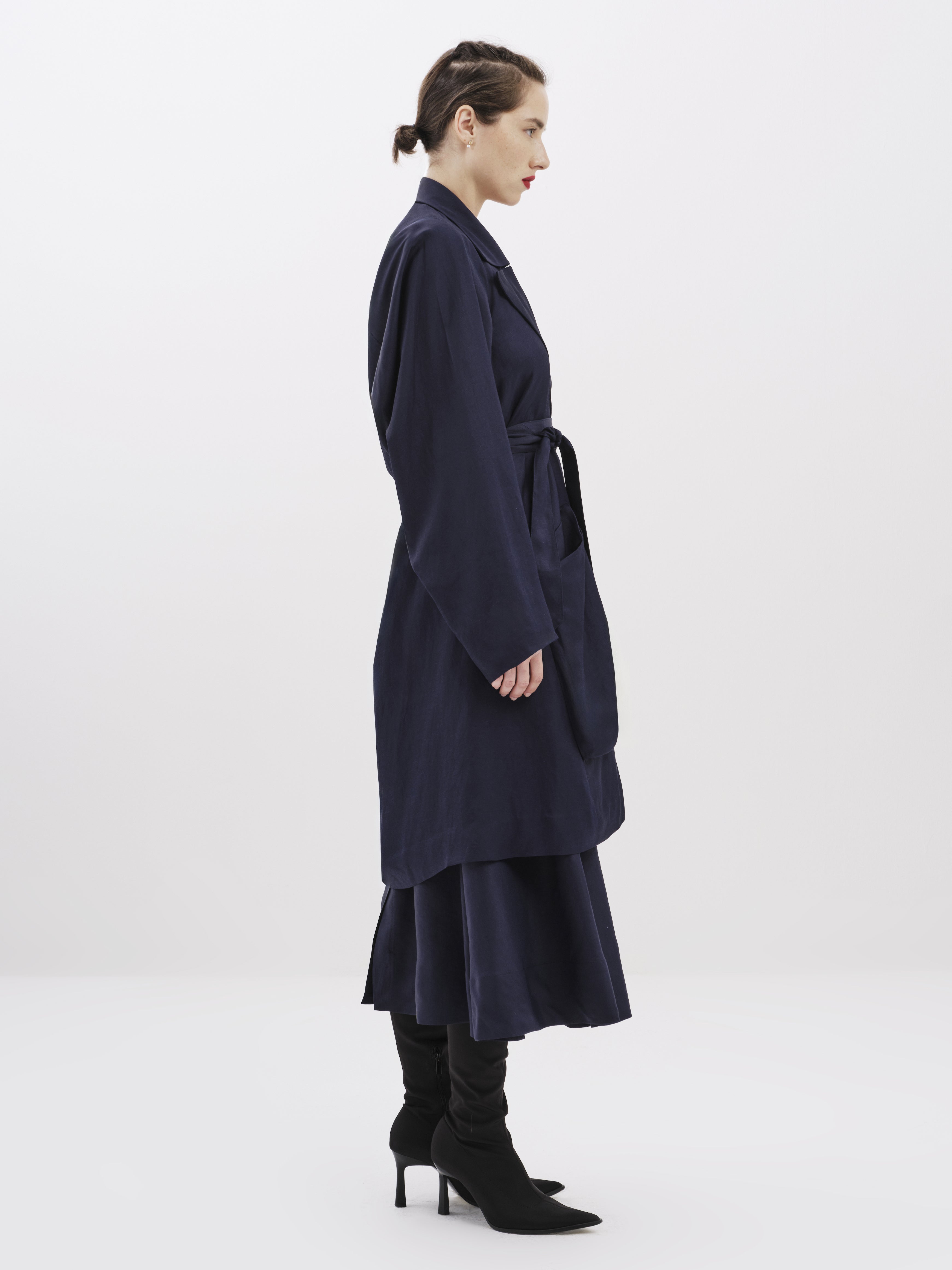 Draped Back Jacket