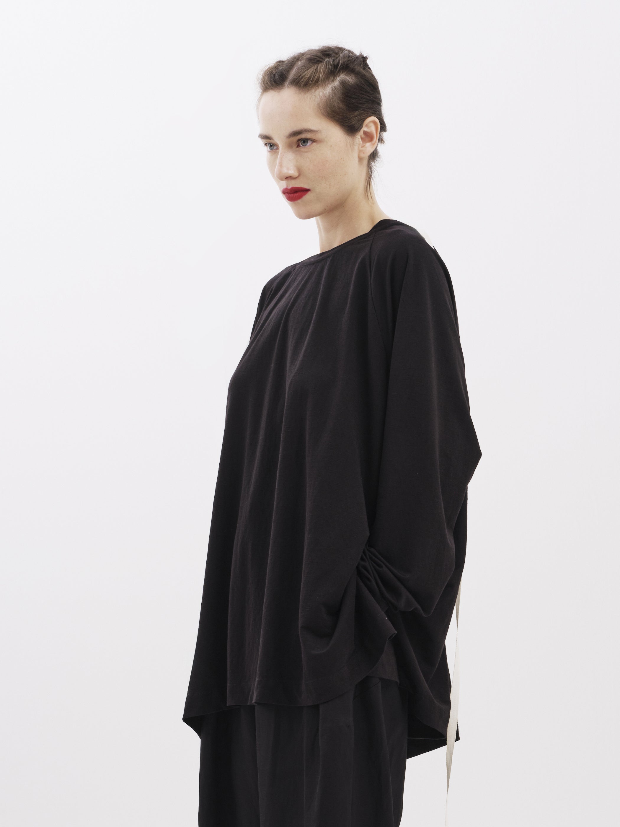 Jersey Top with Ribbon Back